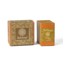 Load image into Gallery viewer, Natural Soap Lemongrass set of 3