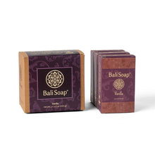 Load image into Gallery viewer, Natural Soap Vanilla set of 3