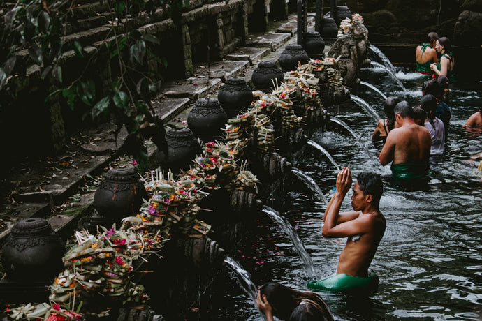 The Balinese holy bathing ritual - not your regular bath!