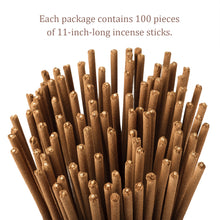 Load image into Gallery viewer, Jembrana Incense - Agarwood, Natural Handmade Incense Stick - Total 100 sticks
