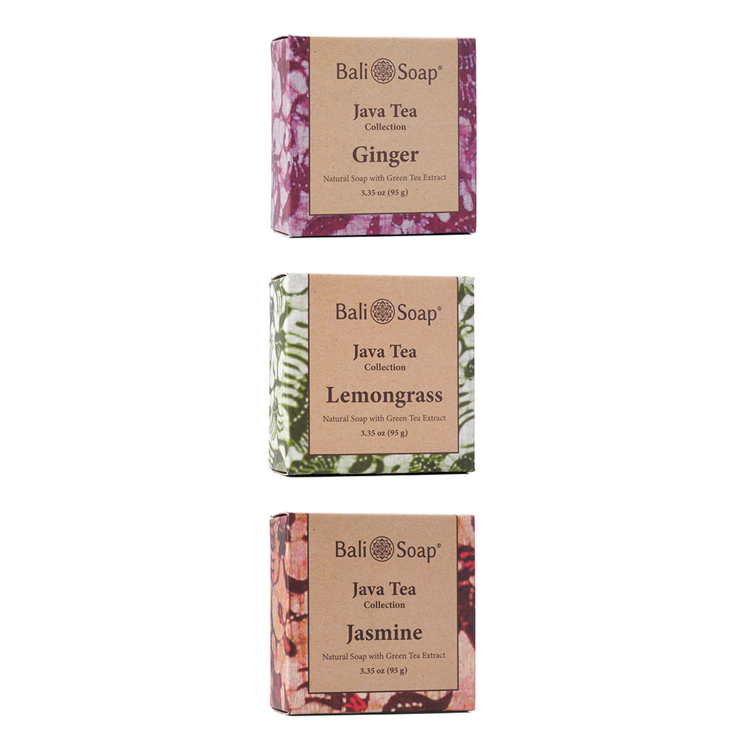 Natural Java Tea Collection Bar Soaps