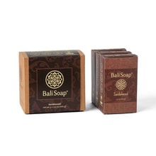 Load image into Gallery viewer, Natural Soap Sandalwood set of 3

